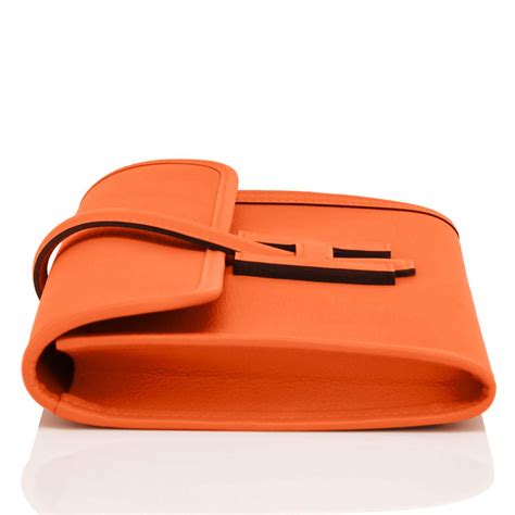 hermes orange clutch|hermes clutch price list.